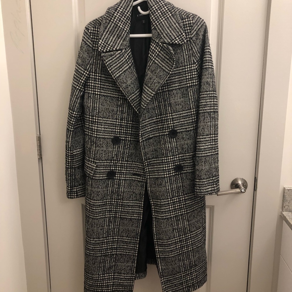 EXPRESS Small Menswear Inspired Coat